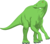 Green Dinosaur Art Clip Art